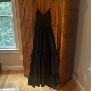 By Together Black Tiered Maxi Dress